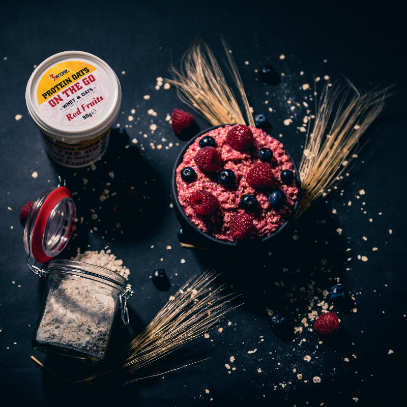 Protein Oats Red Fruit