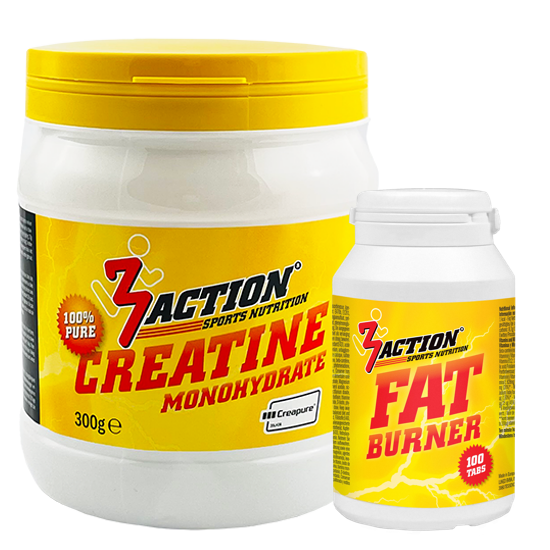 Combi pack creatine & fatburner